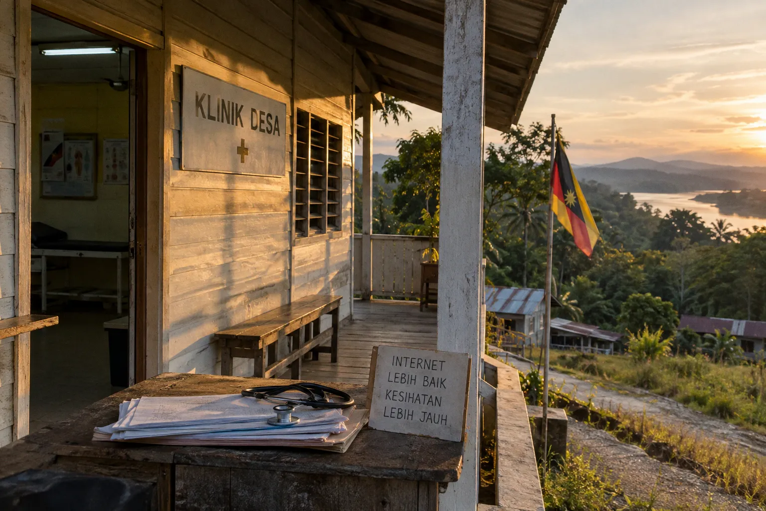 La brecha digital en 125 clínicas rurales de Sarawak frena la atención sanitaria esencial
